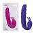  Ribbed Dual Stimulator Purple 183314PurpleHW 